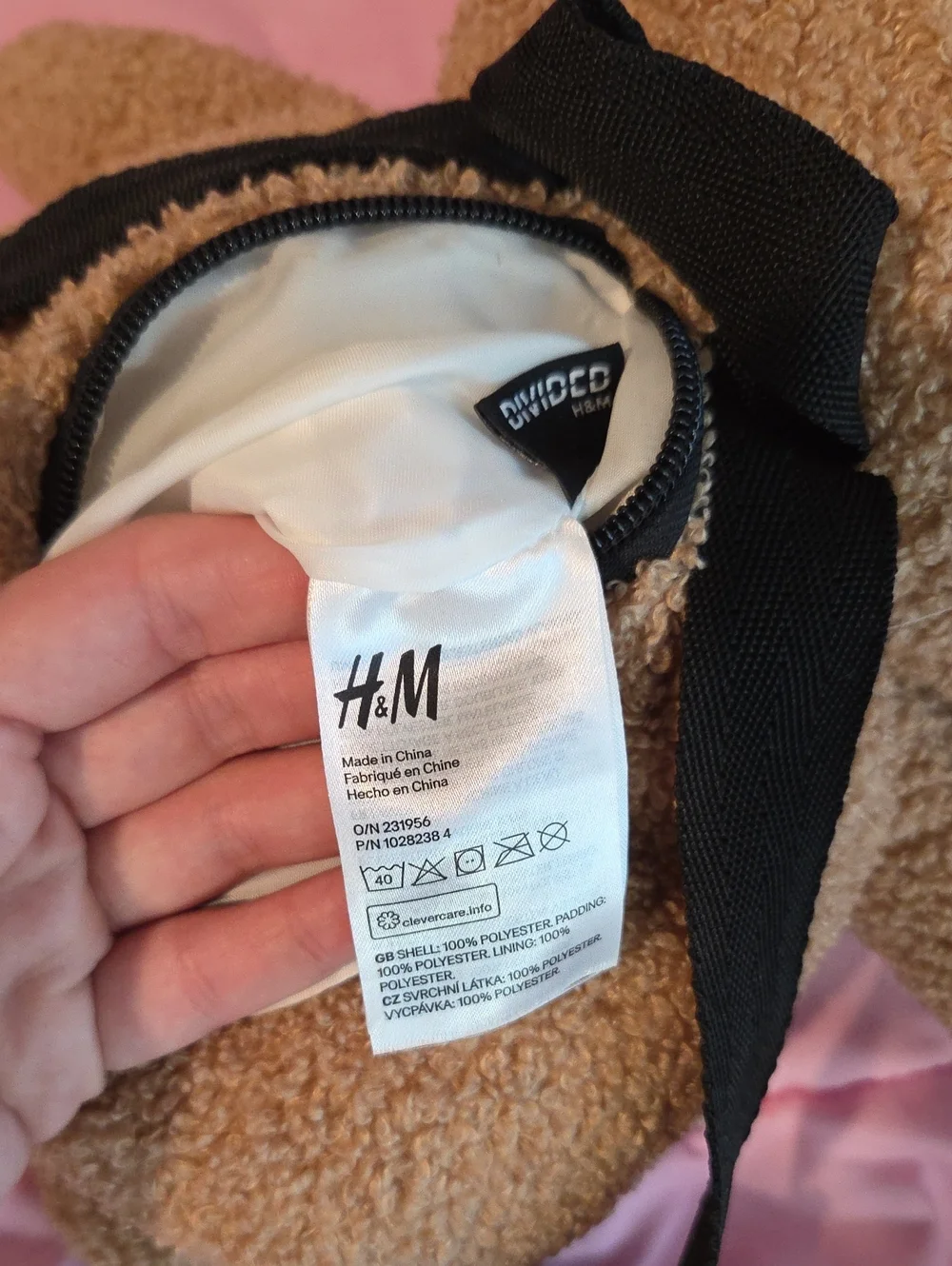Plush Teddy Bear Backpack